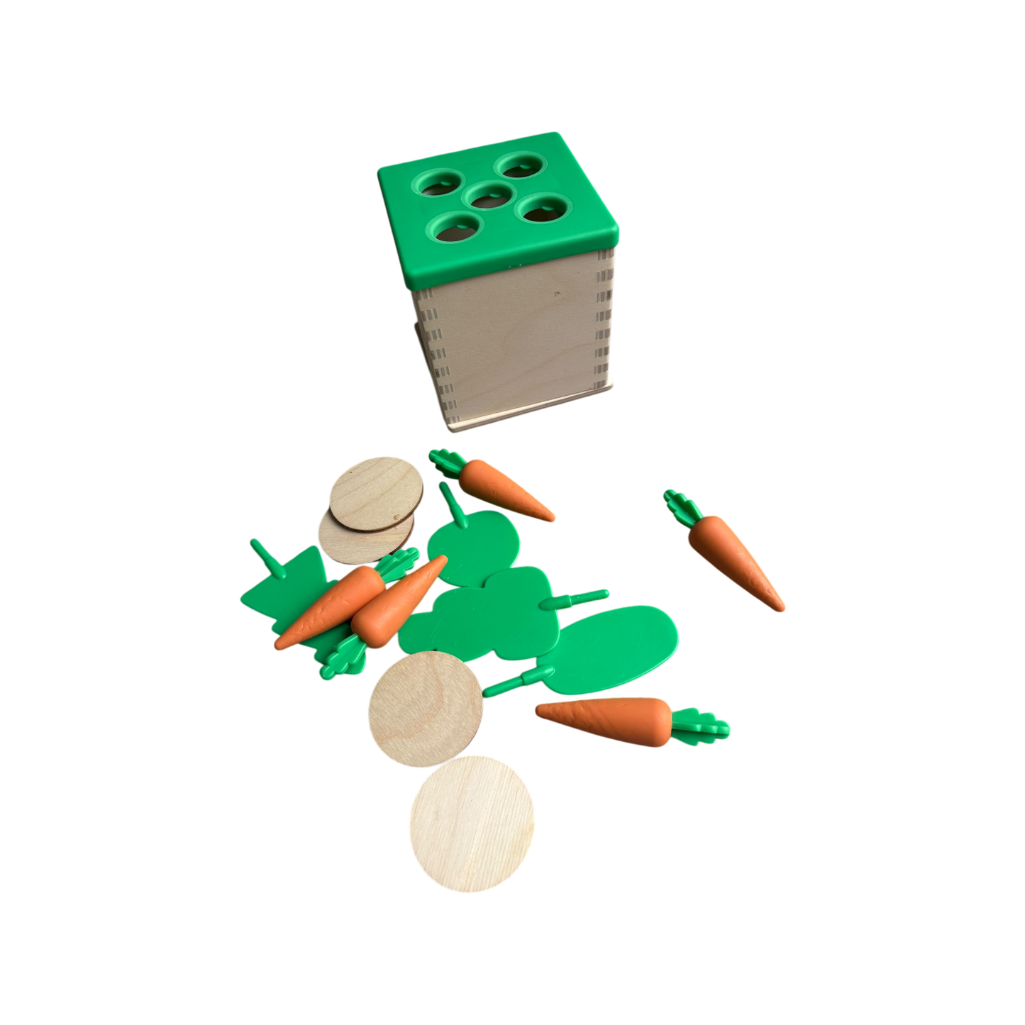 Box With Three Lids (Coins, Carrots, Posting) NEW VERSION