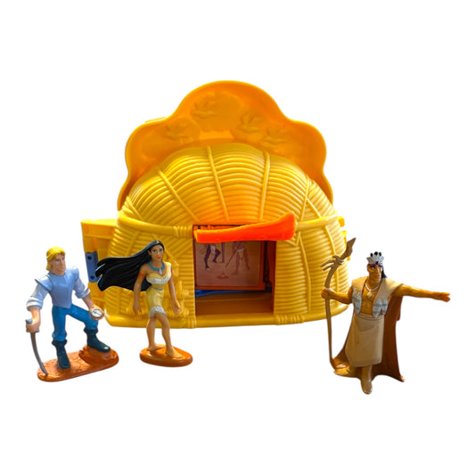 Vintage 1994 Mattel Disney’s Pocahontas “Once Upon A Time” playset