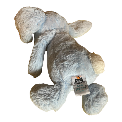 Medium Bashful Blue Bunny with Rattle inside (Retired)