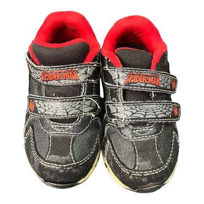 Spiderman velcro sneakers 6.5C