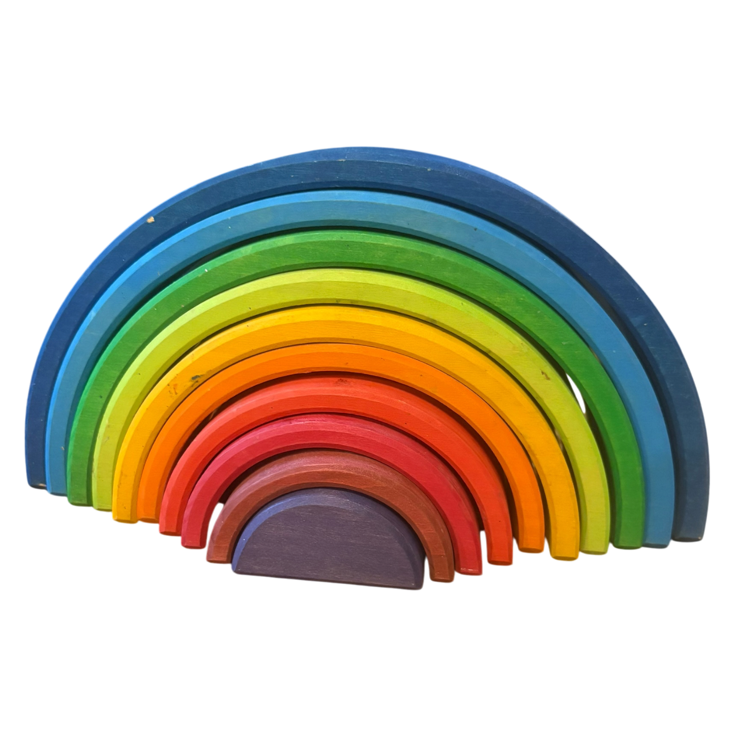 Large Wooden Sunset Rainbow