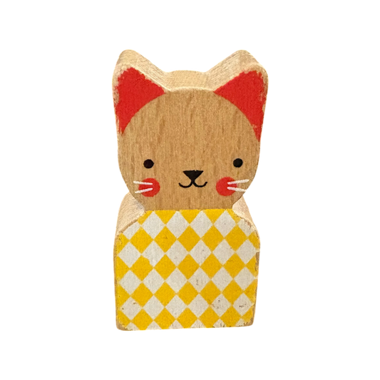 Wooden Kitten