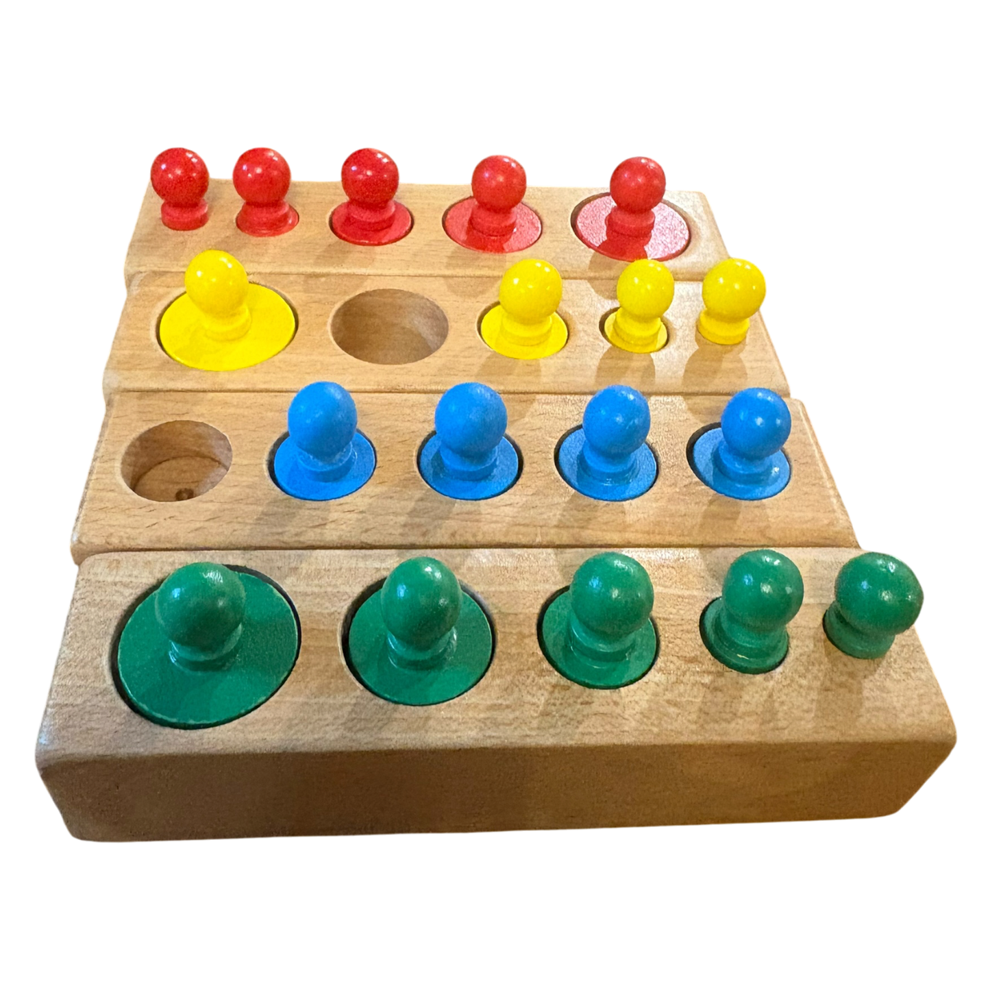 Montessori Cylinder Socket Puzzle