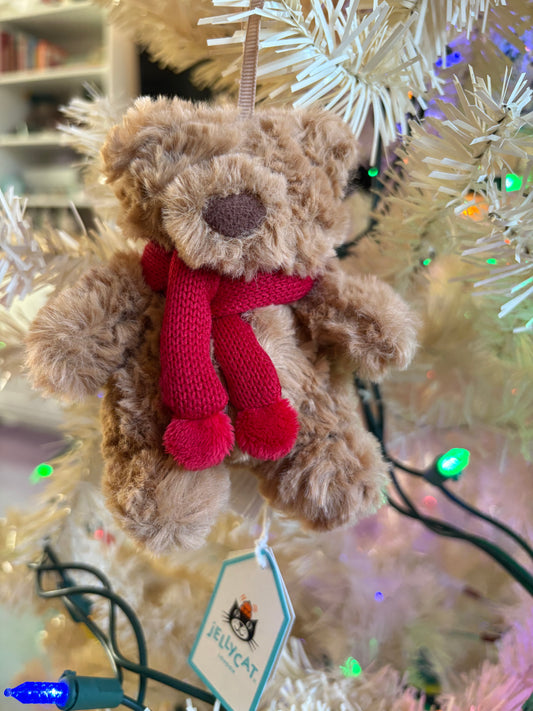Bartholomew Bear Scarf Ornament Jellycat
