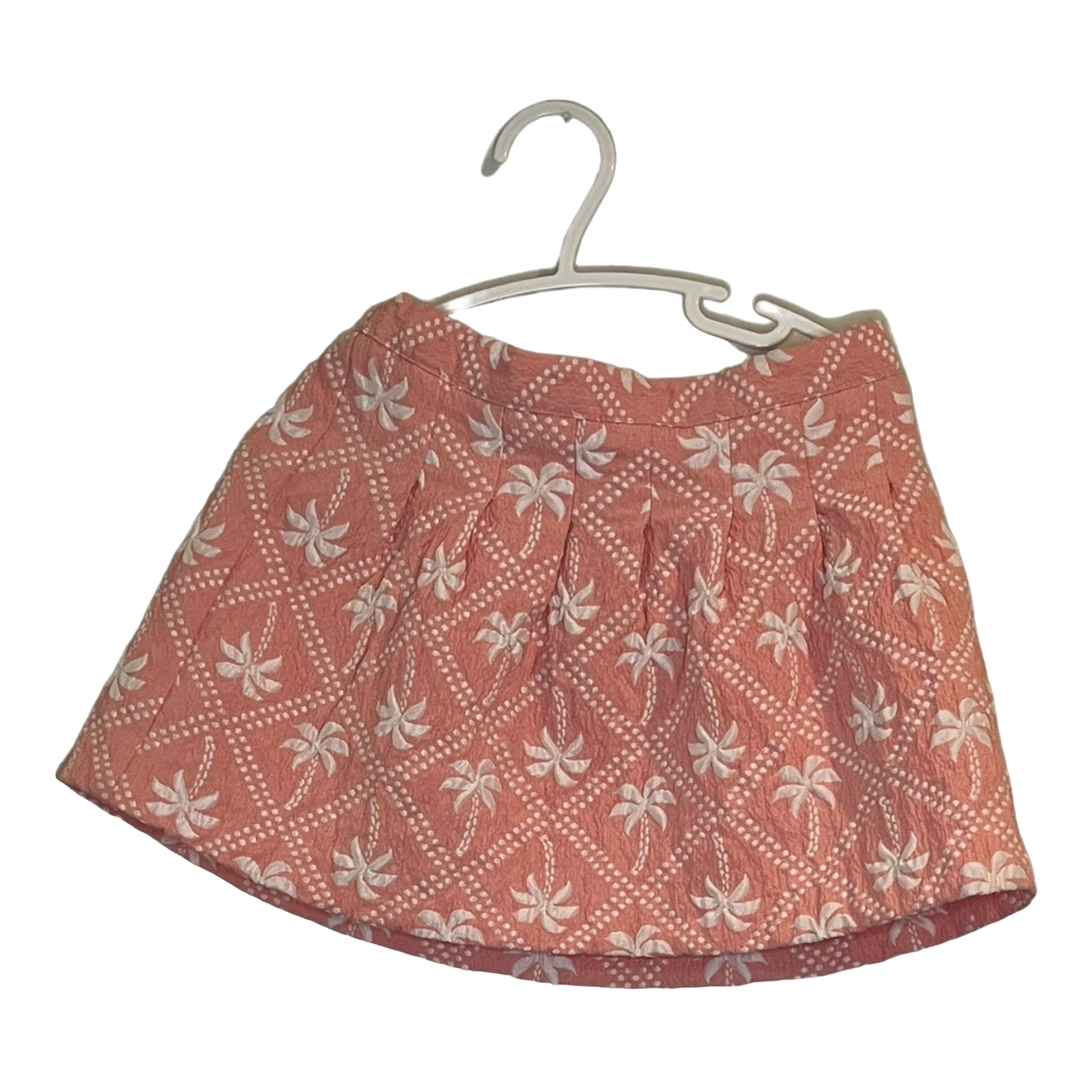 Oshkosh Pink Palm Tree Skirt 4T