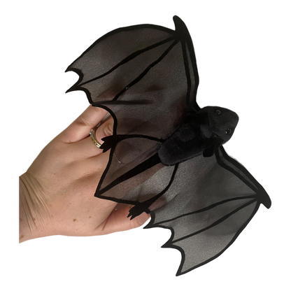 Bat finger puppet