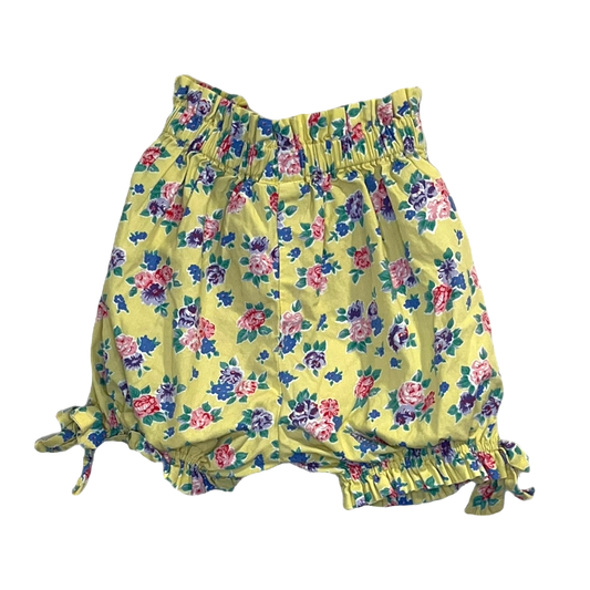 BB Club Vintage Floral Bubble Shorts 18 months