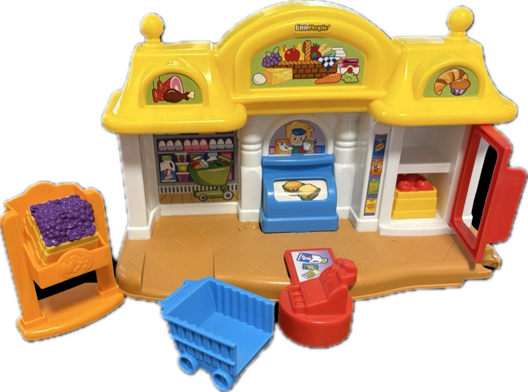 Little People Corner Market playset