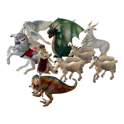Schleich Fantasy and Dinosaur Figures
