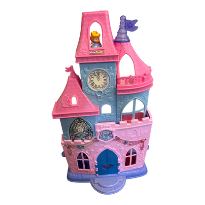 Little People Disney Princess Magical Wand Castle with Cinderella Talker