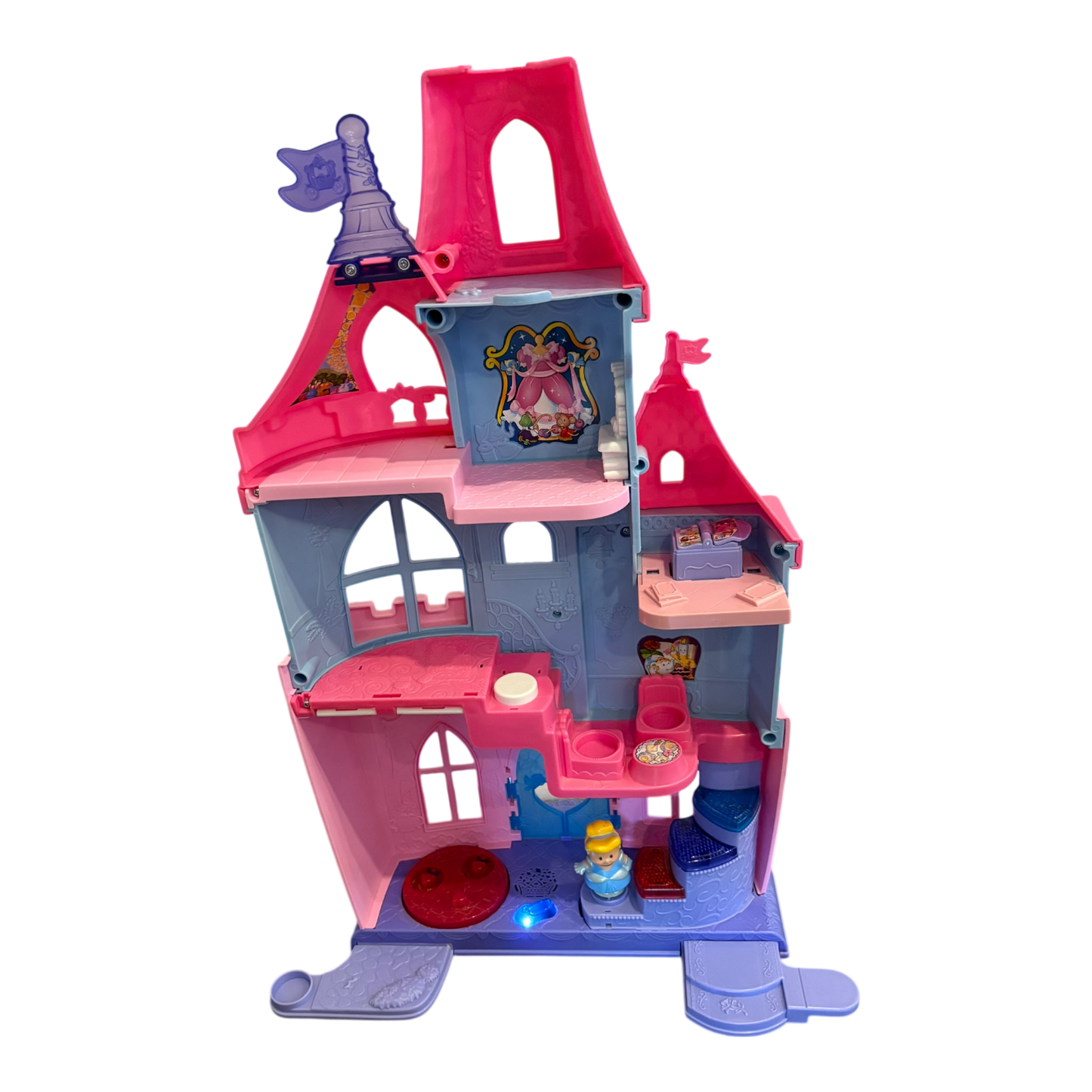 Little People Disney Princess Magical Wand Castle with Cinderella Talker