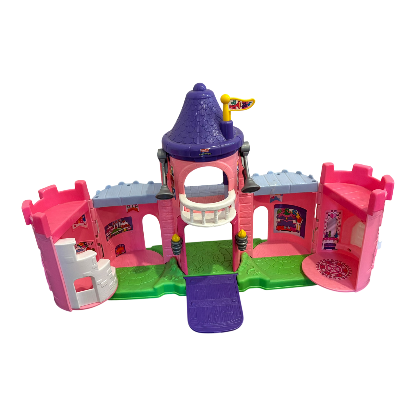 Little People Lil' Kingdom Pink Palace Castle 2004