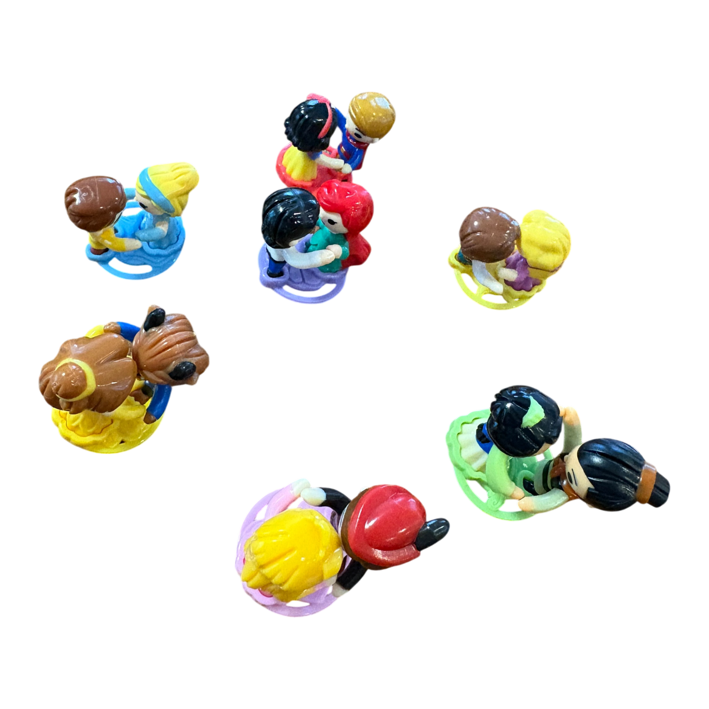 Dancing Micro Disney Princess set of 7