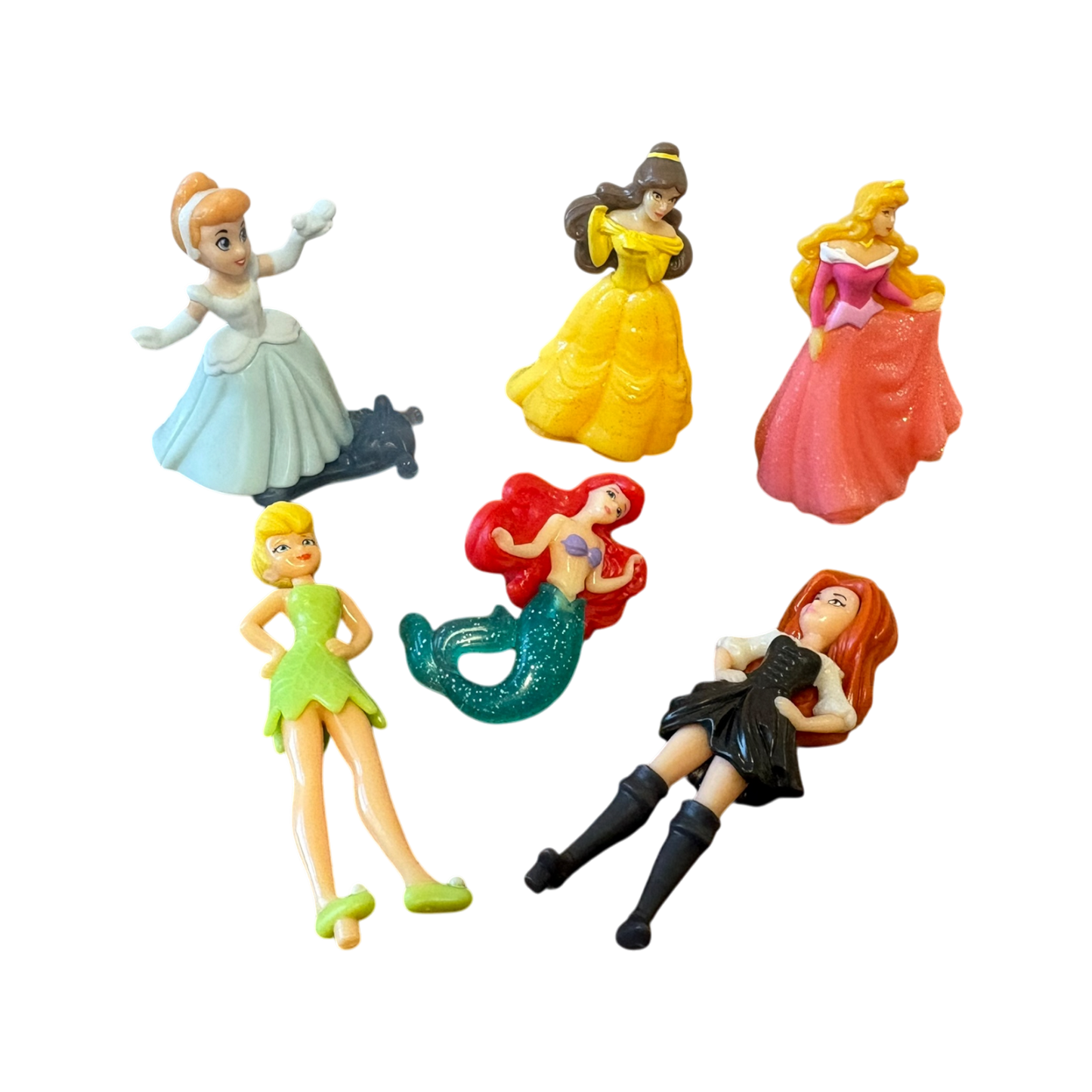 Tiny Disney Princesses lot of 6