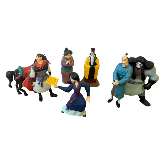 Mulan figure set