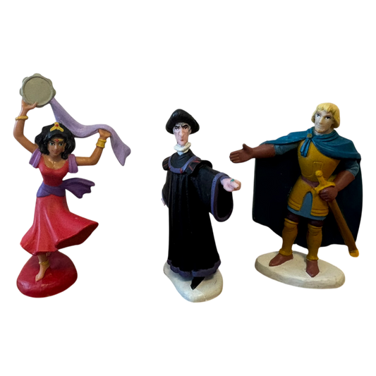 Hunchback of Nortre Dame set of 3