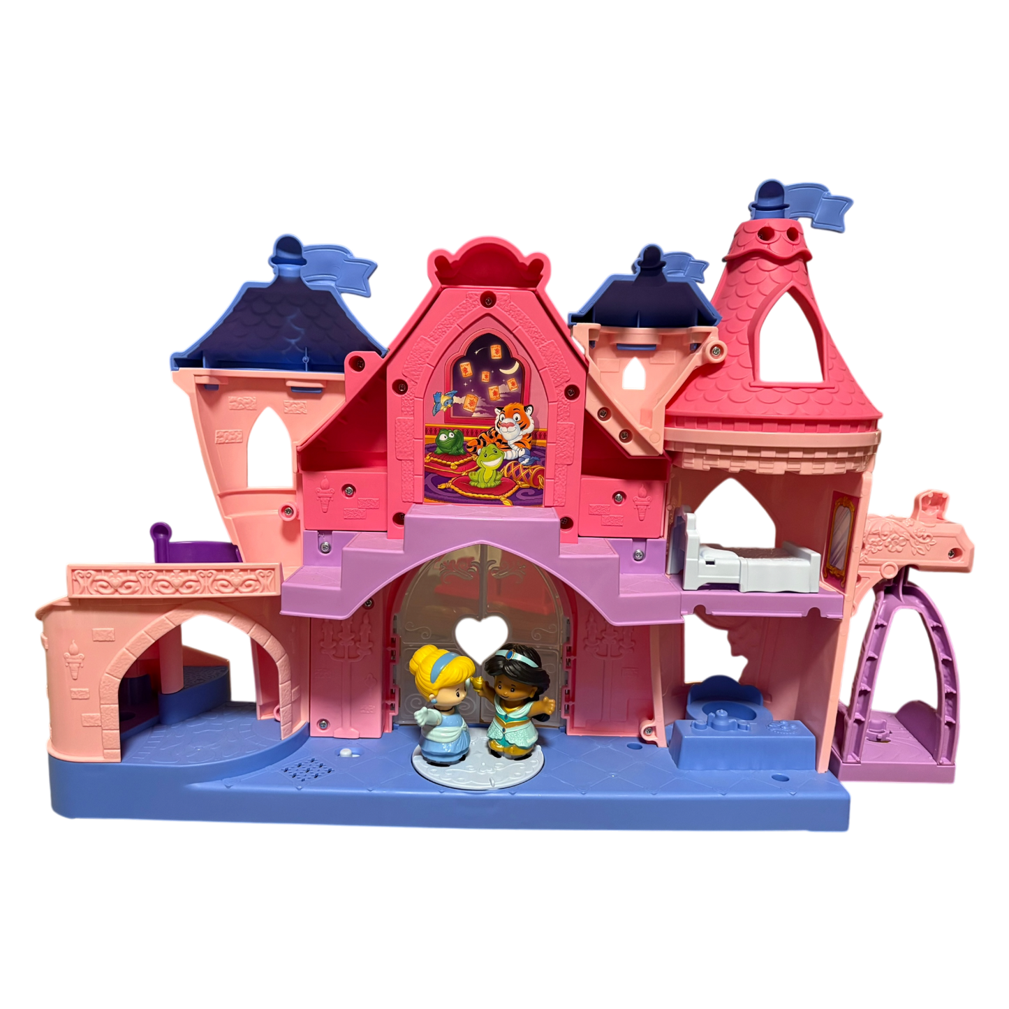 Little People Disney Princess Magical Lights and Dancing Castle with Jasmine and Cinderella (not talkers)