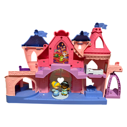 Little People Disney Princess Magical Lights and Dancing Castle with Jasmine and Cinderella (not talkers)