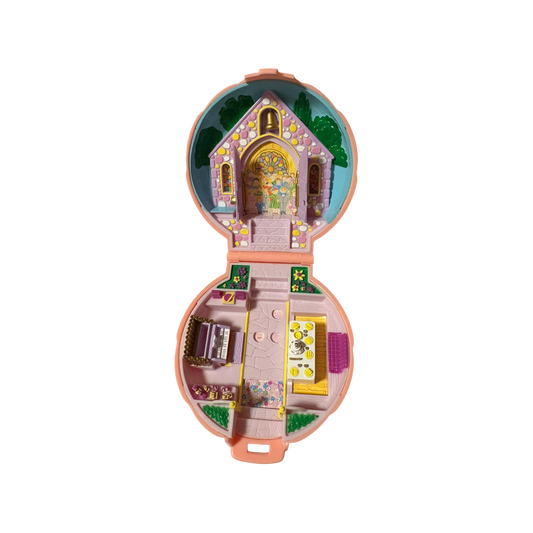 Polly Pocket 1989 Nancy's Wedding Compact Only