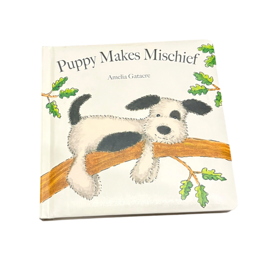 Puppy Makes mischief