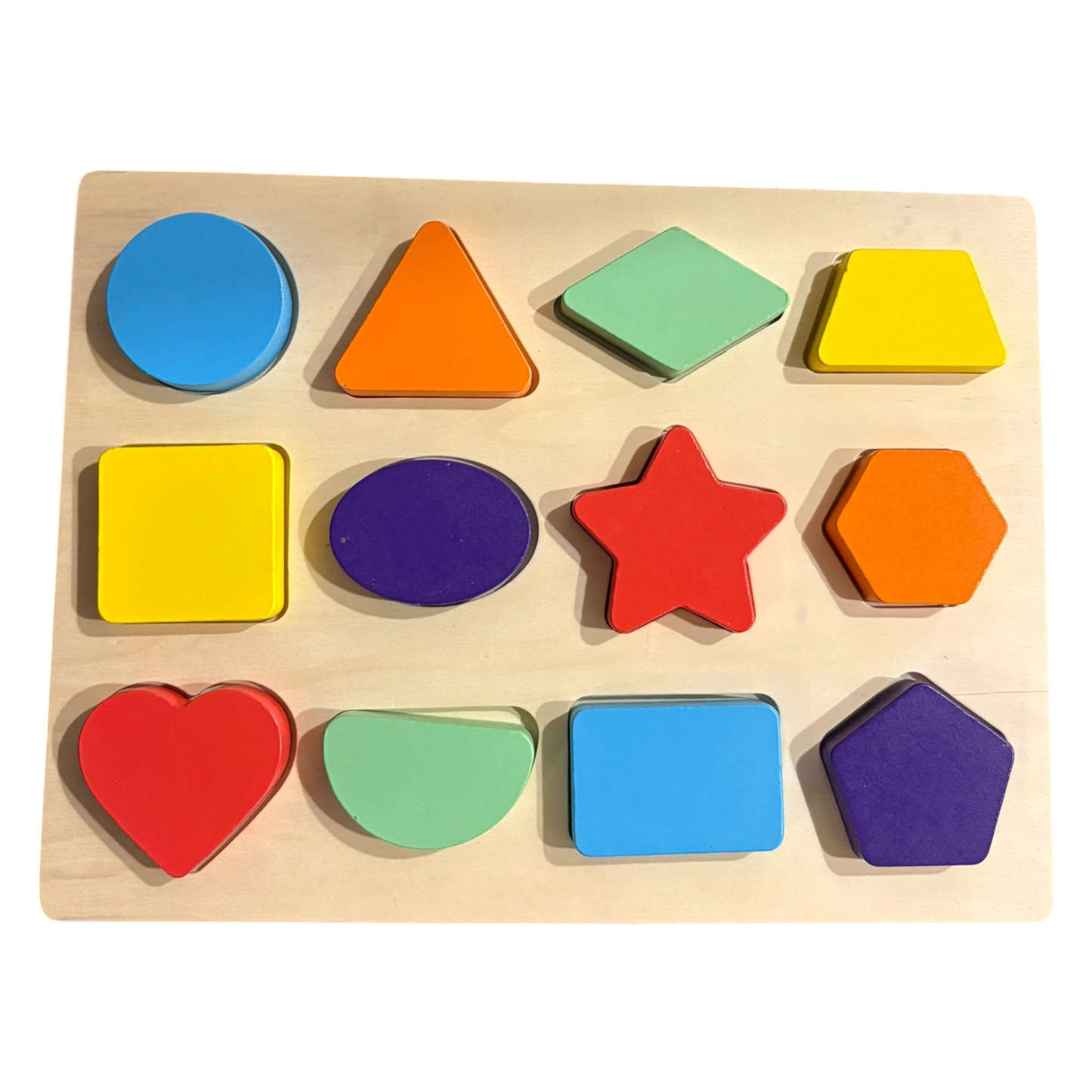Wooden Shapes Puzzle