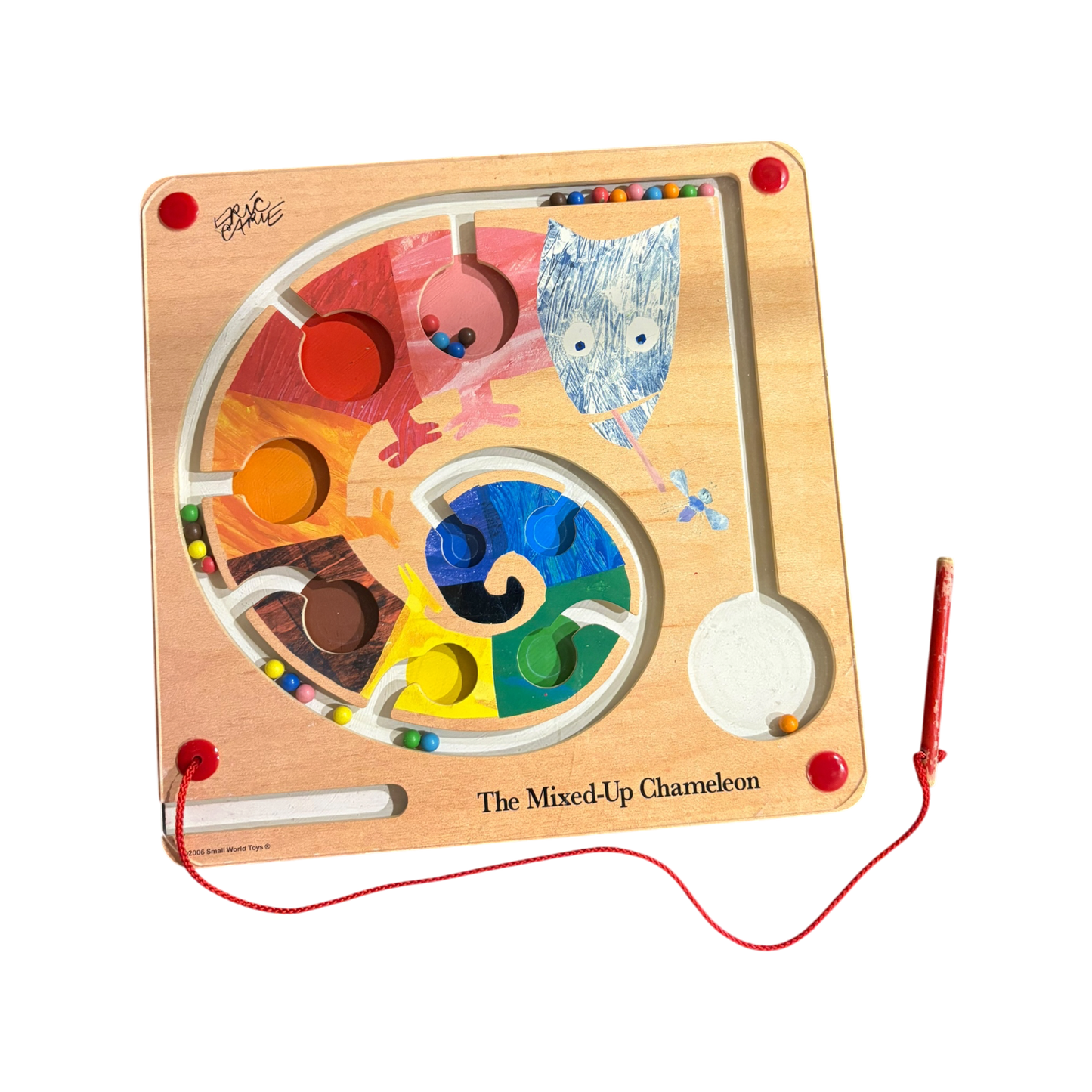Mixed-Up Chameleon Magnetic Colour Sorting Board