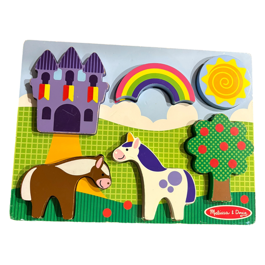 Fantasy Castle Wooden Chunky Puzzle