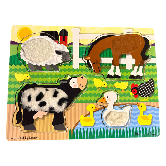 Touch and Feel Farm Puzzle