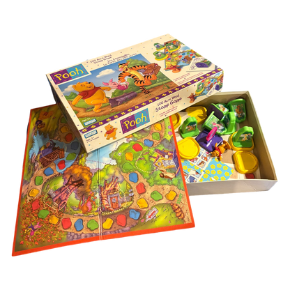 Vintage 1997 Pooh 100 Acre Wood Stamp Game