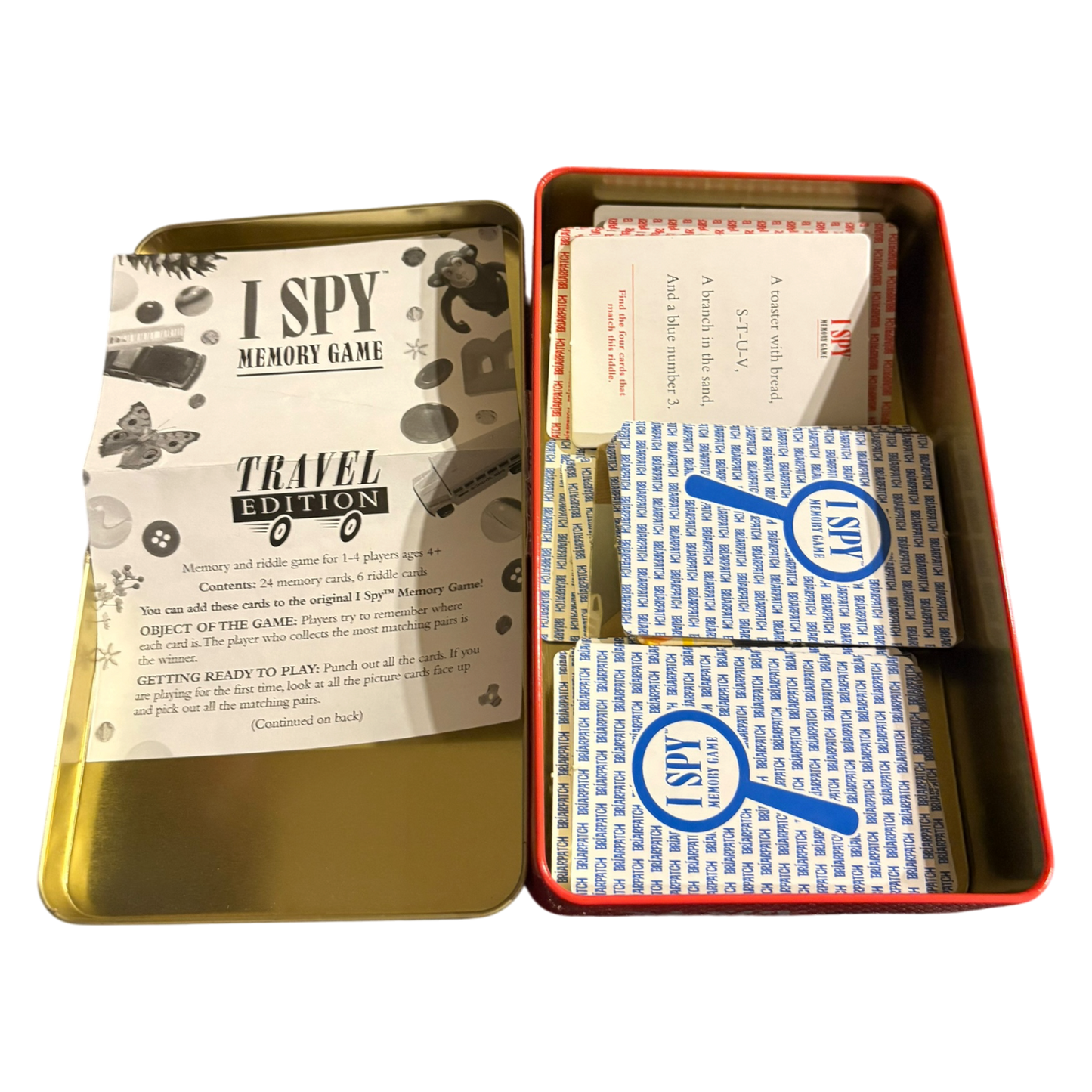 I Spy Memory Game Travel Edition