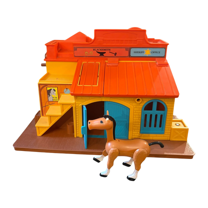 1982 Fisher Price Little People Western Town
