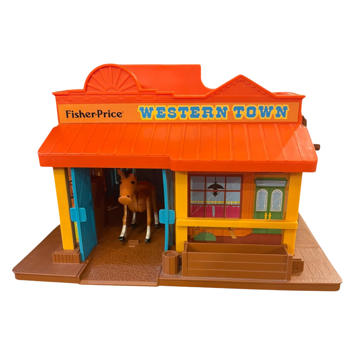 1982 Fisher Price Little People Western Town