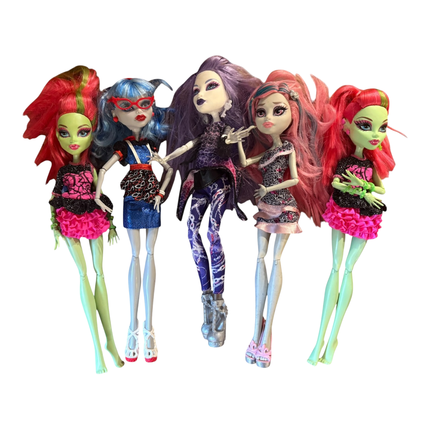Monster High dolls set of 5 from Generation 1
