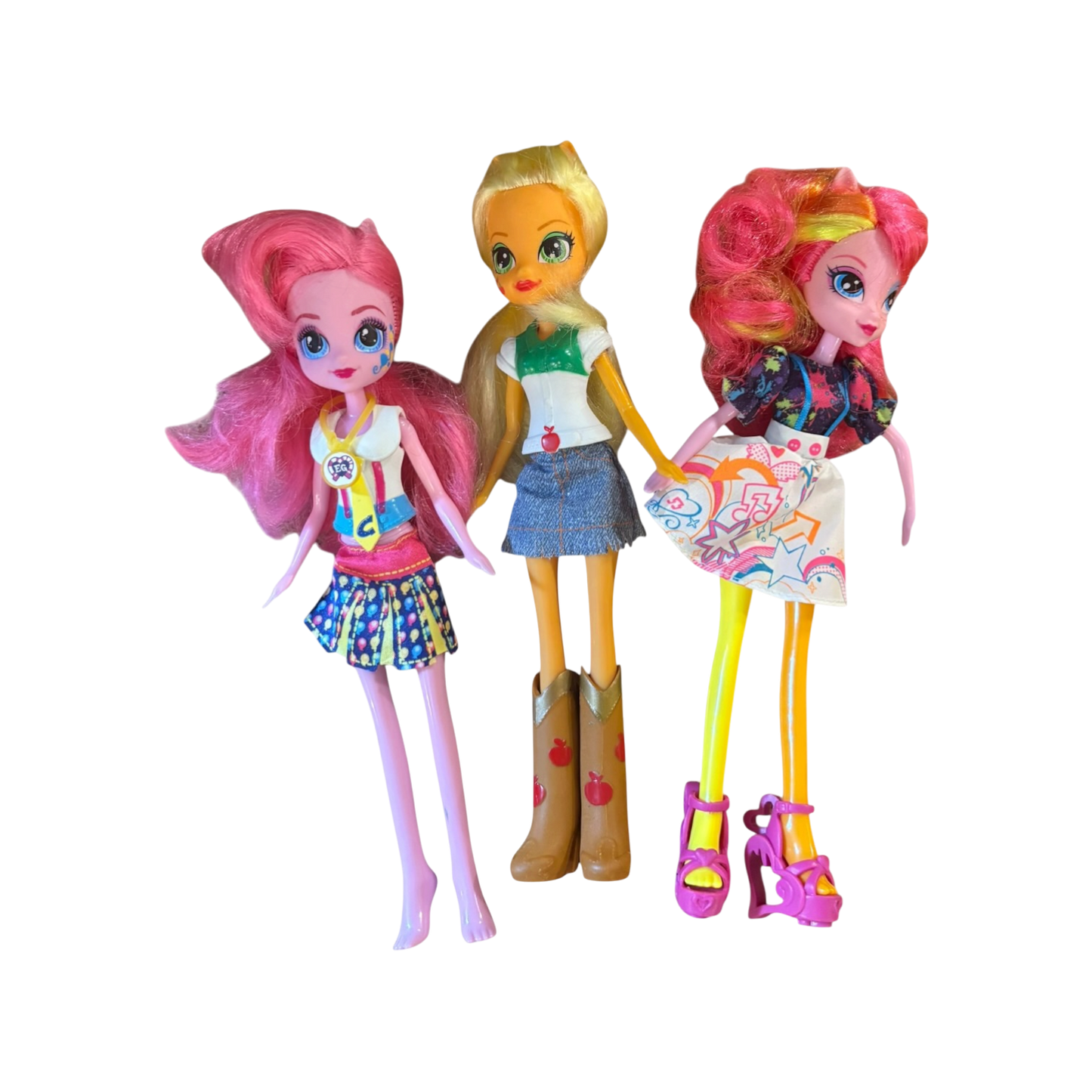 My Little Pony Equestria Girls: Pinkie Pie, Applejack and Sunset Shimmer