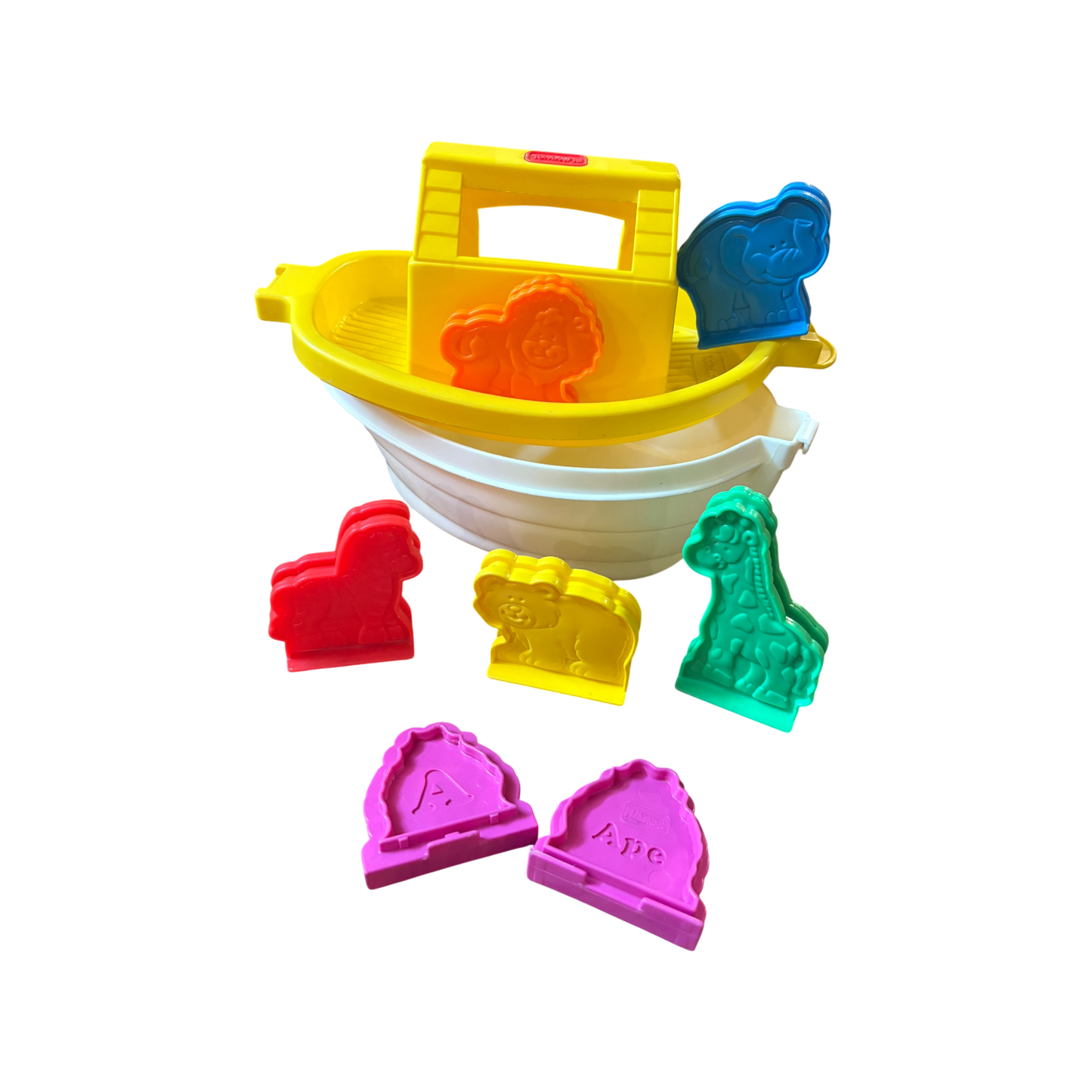 1990s Animal Ark boat and shape sorter
