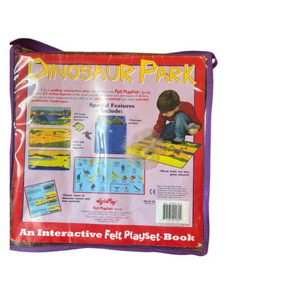 Dinosaur Park Felt Playbook