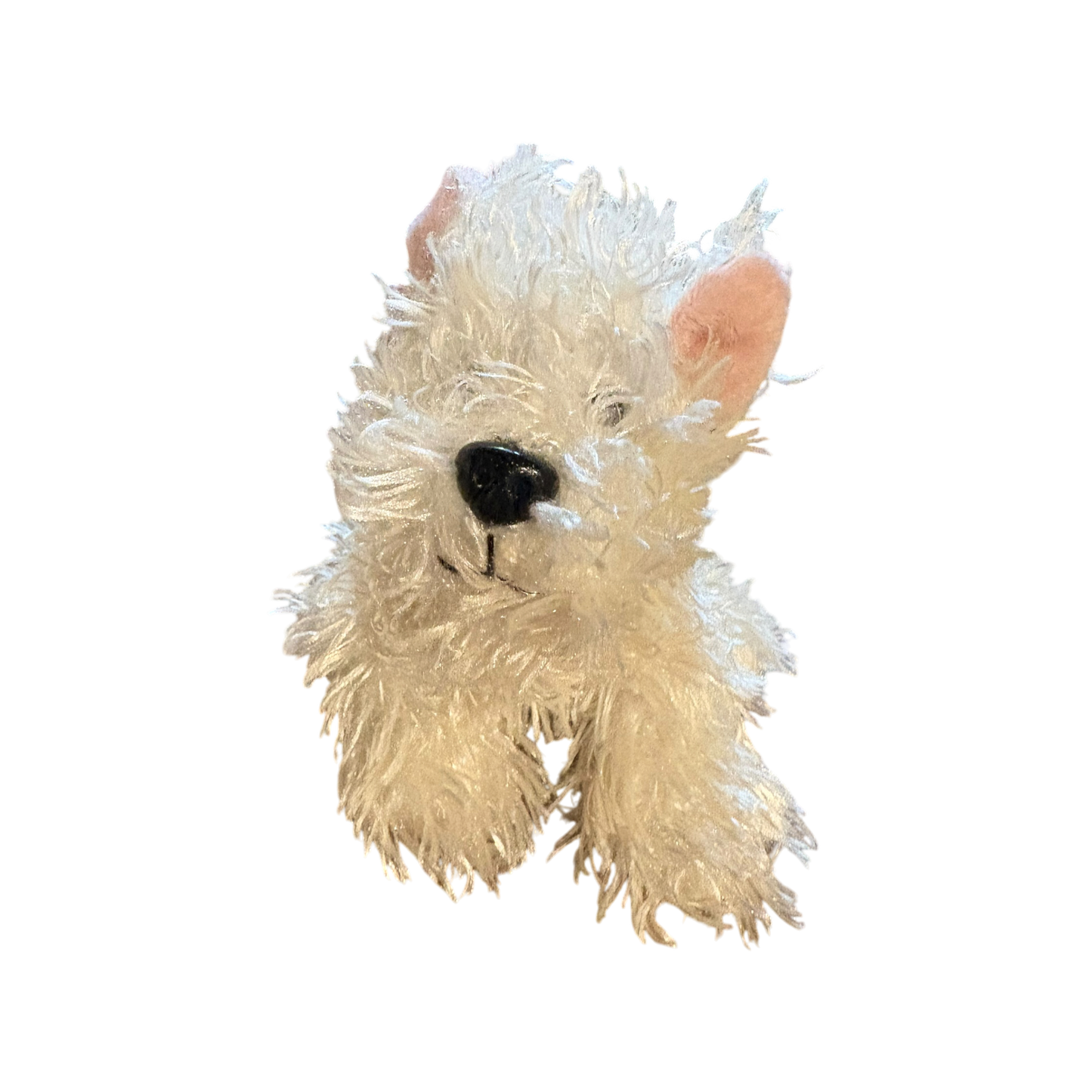 Webkinz White Terrier no bow