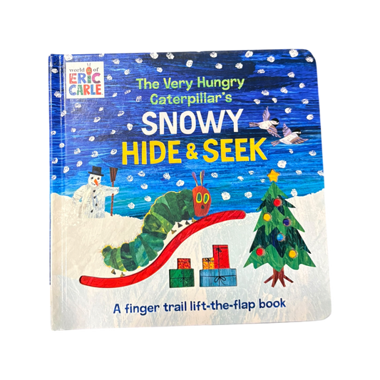 The Very Hungry Caterpillar's Snowy Hide & Seek A Finger Trail Lift-the-Flap Book