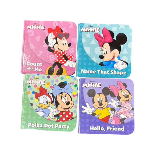 Minnie Mouse Mini Board Books set of 4