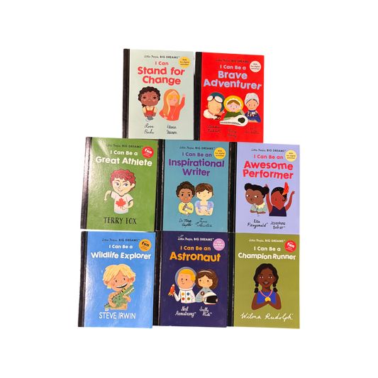 Little People Big Dreams Mini Books set of 8