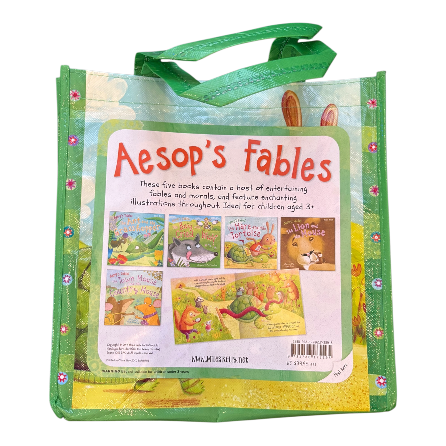 Aesop's Fables set fo 5 books