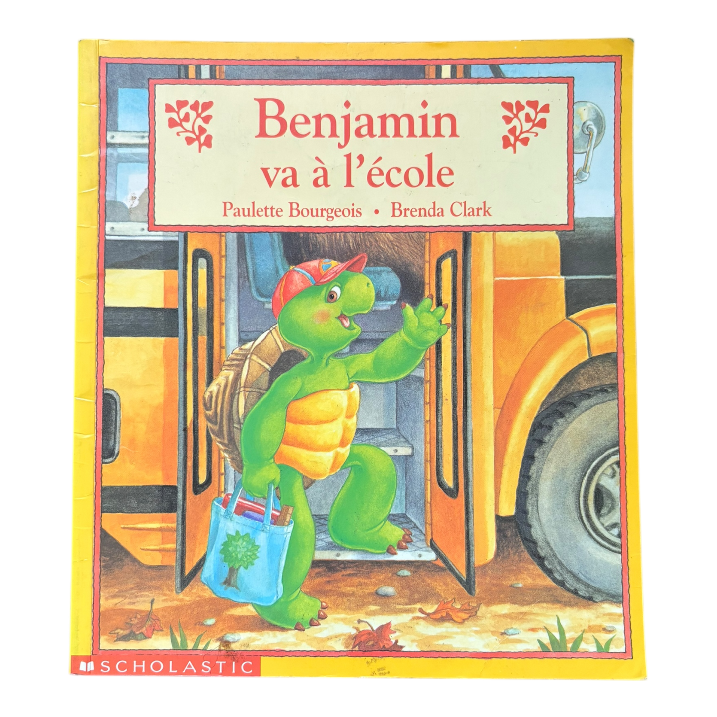 Benjamin va à l'école