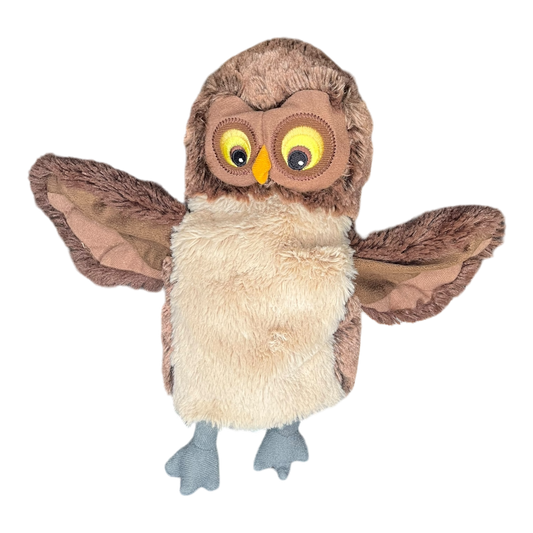 Owl Puppet 10"