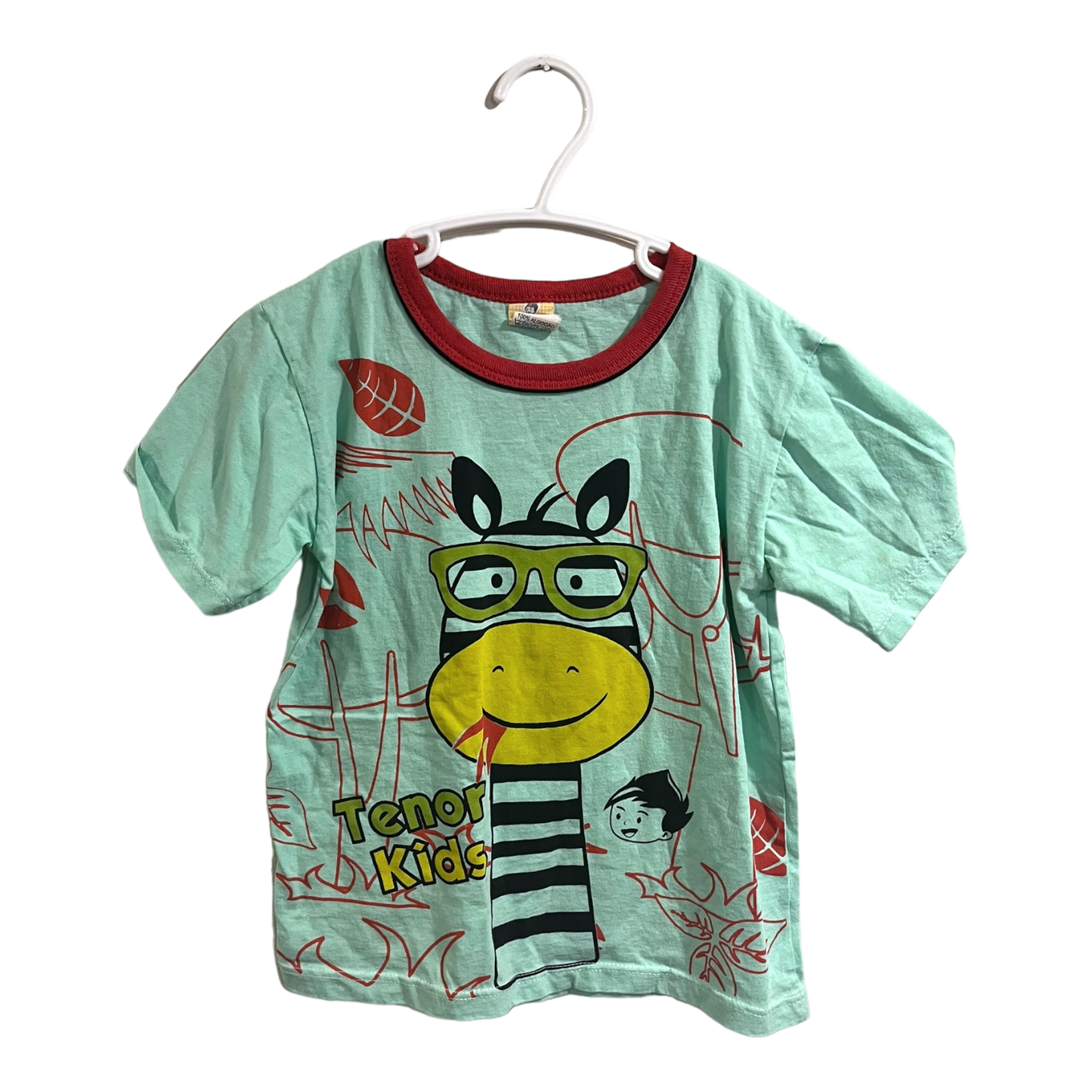 Tenor Kids Zebra tee approx 6/7