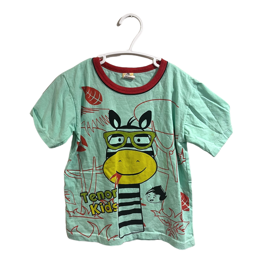 Tenor Kids Zebra tee approx 6/7