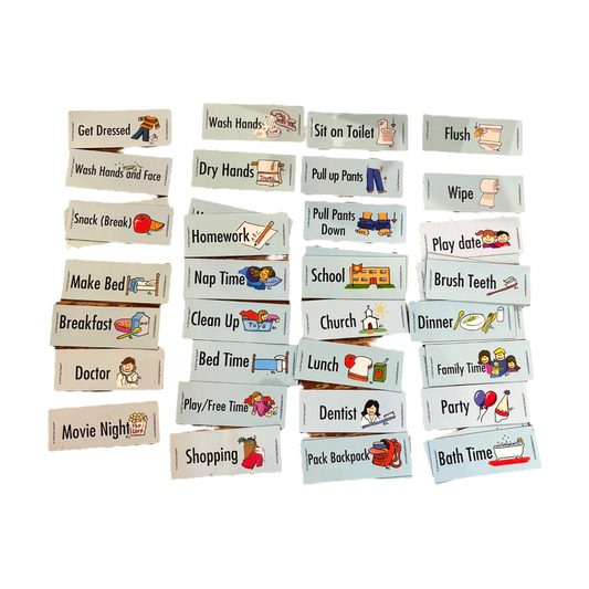English Schedule Magnets
