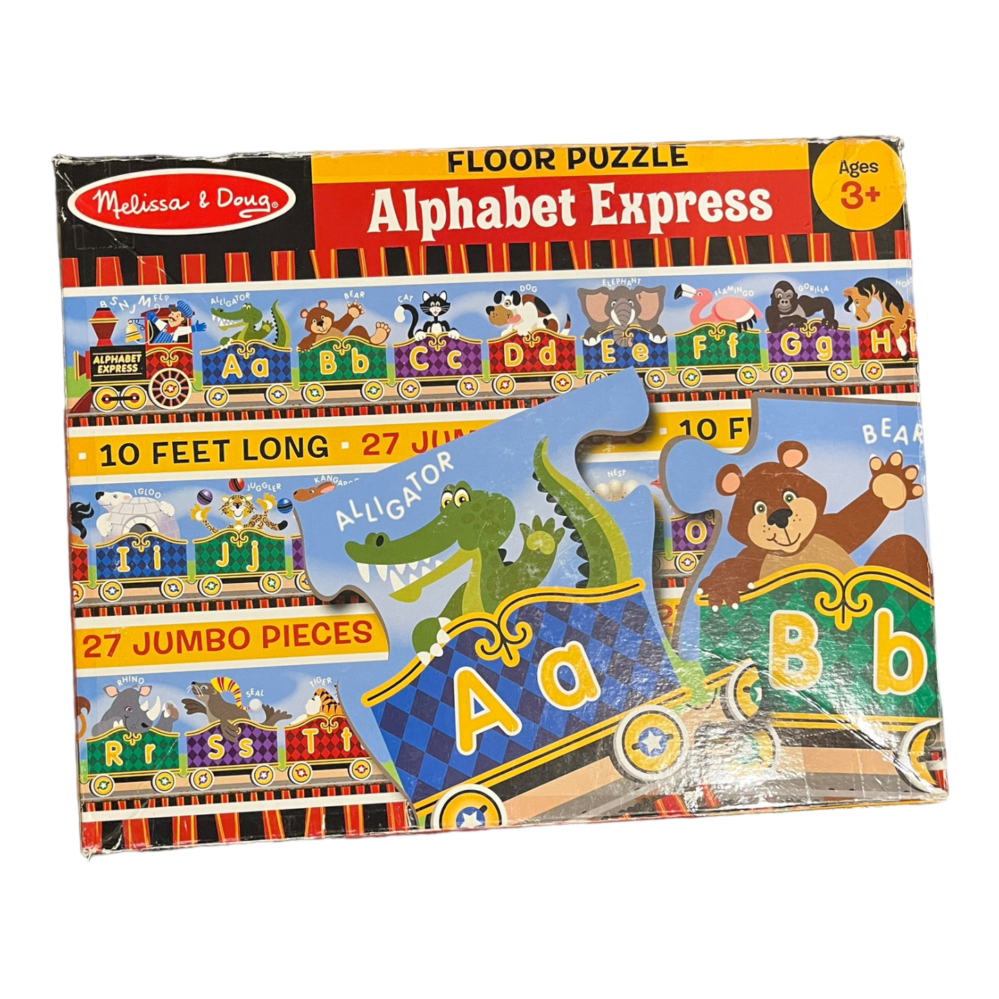 Alphabet Express 27 piece floor puzzle