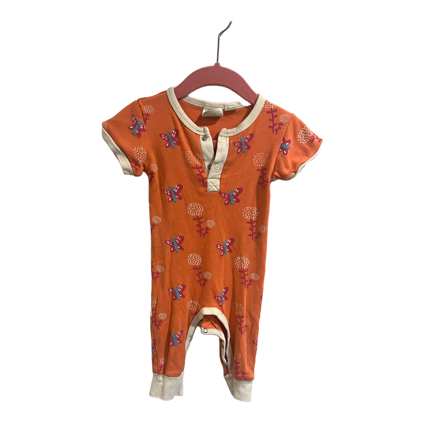 Parade Organic Butterfly Romper 6-12 months