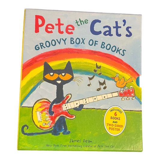 Pete the Cat Groovy Box of Books