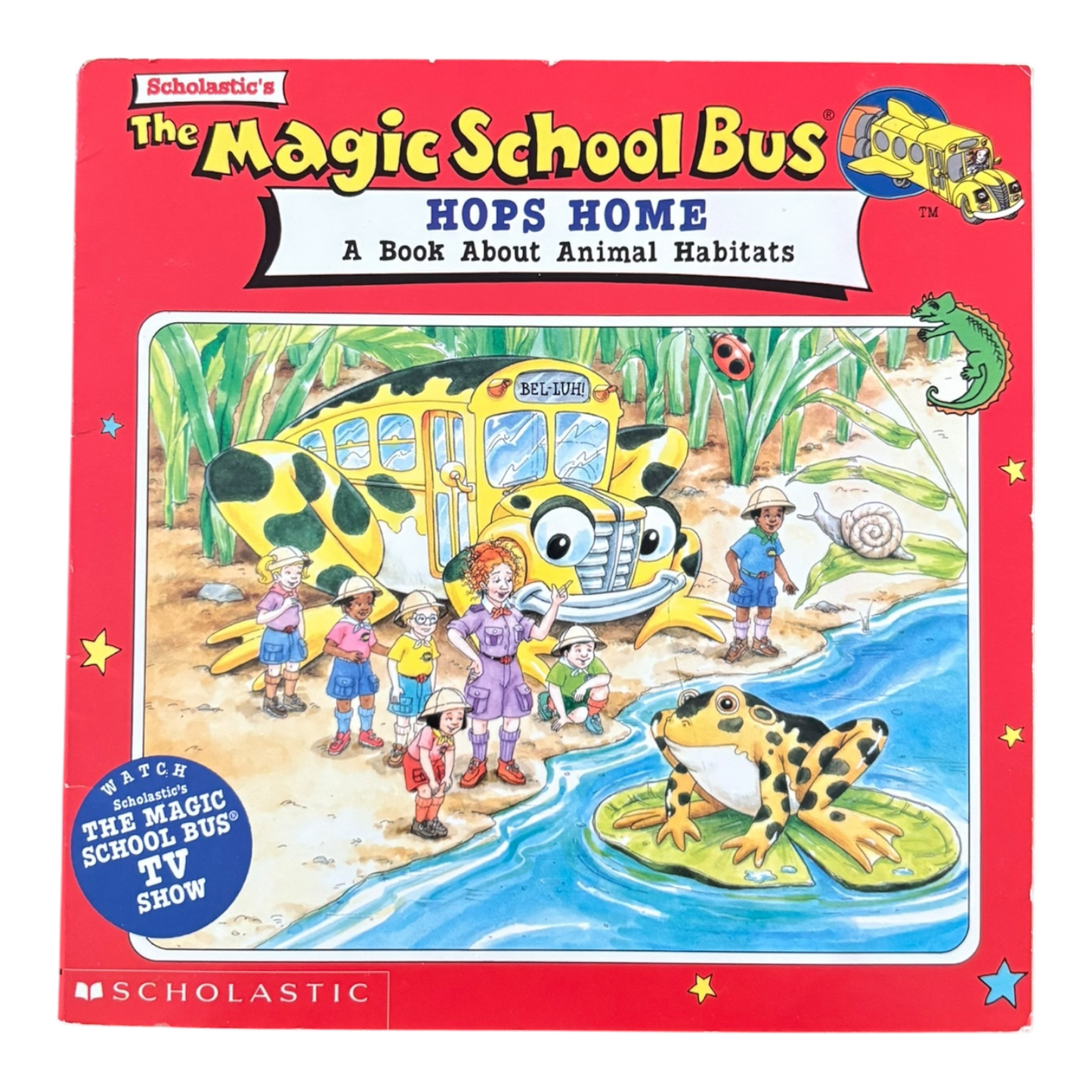 The Magic School Bus Hops Home: A Book About Animal Habitats